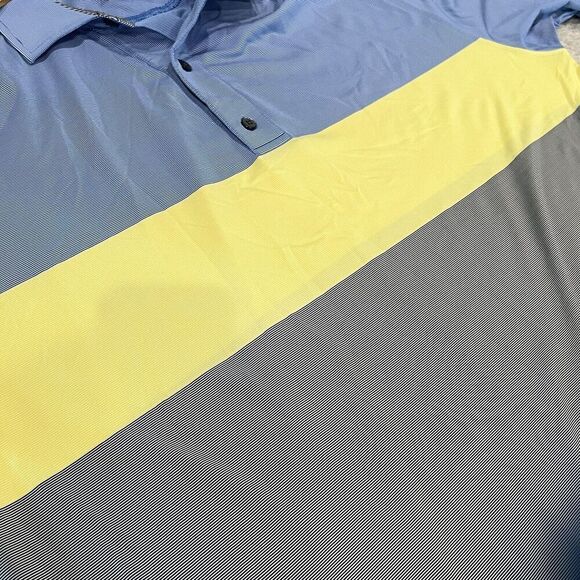 Footjoy Shirt Mens XXL Multi Color Polo Stretch Golf Beach FJ 2XL - Picture 12 of 12